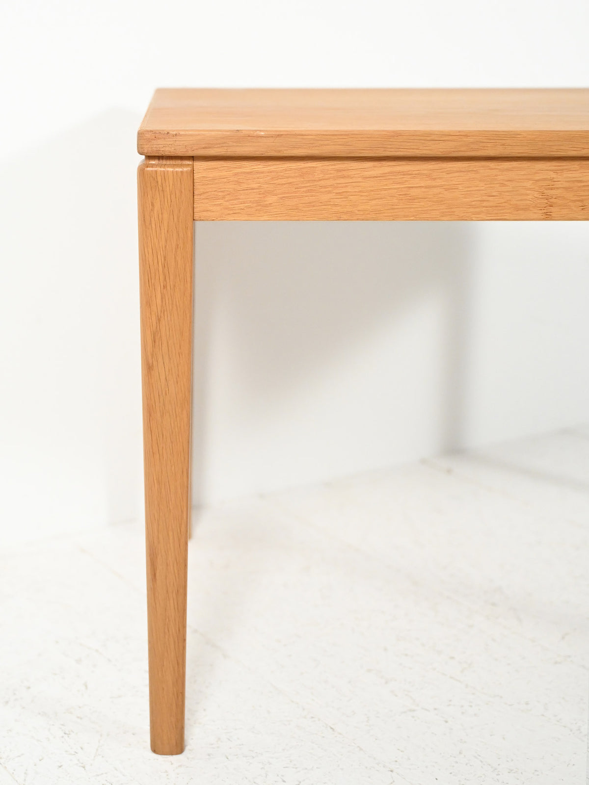 Coffee table scandinavo in faggio anni 50–60