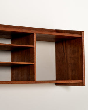 Mensola scandinava in teak, anni ’50/’60