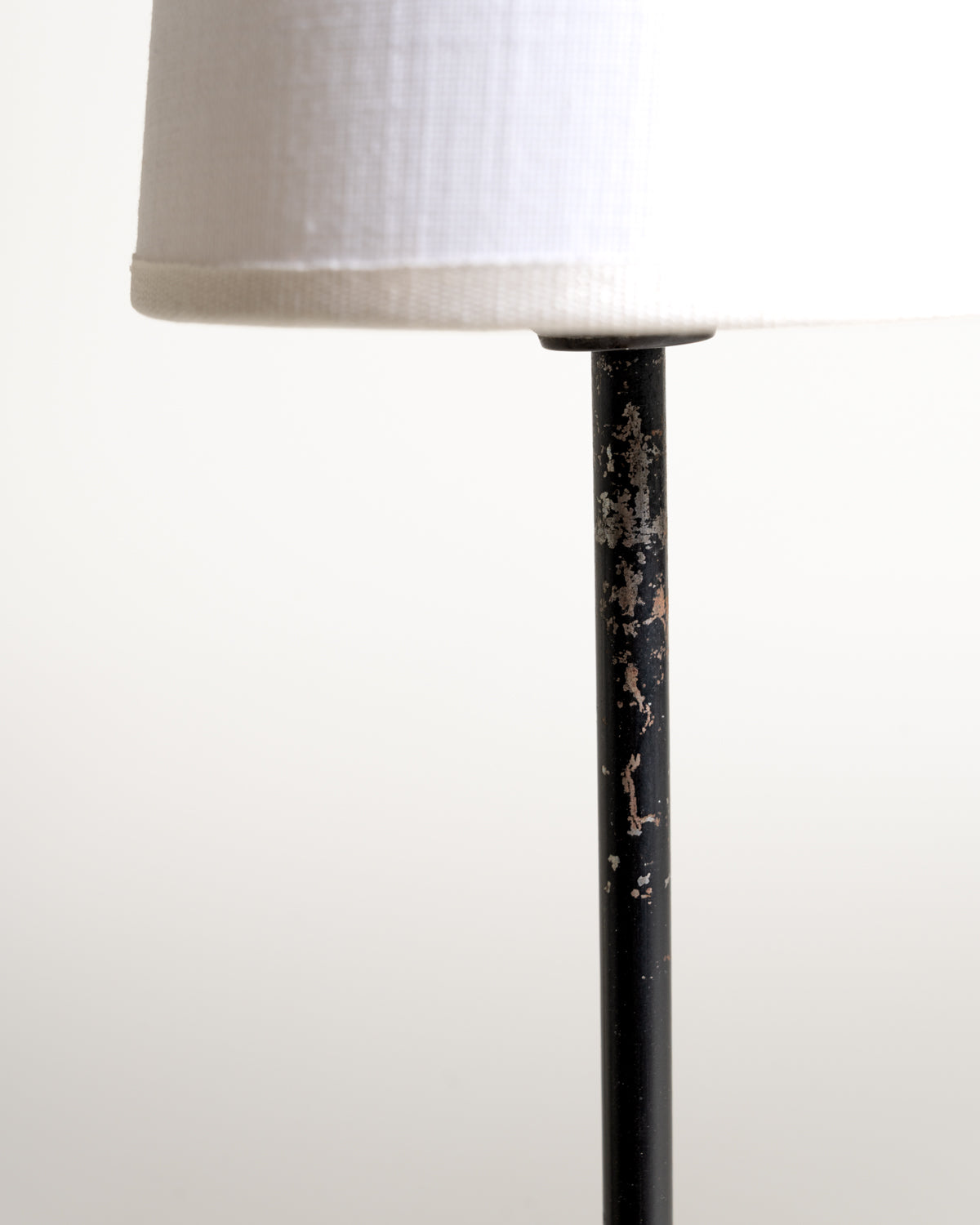 Lampada da terra scandinava con due paralumi, anni ’50