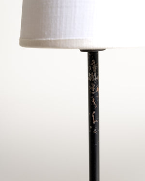 Lampada da terra scandinava con due paralumi, anni ’50