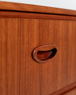 Cassettiera svedese in teak, anni ’60