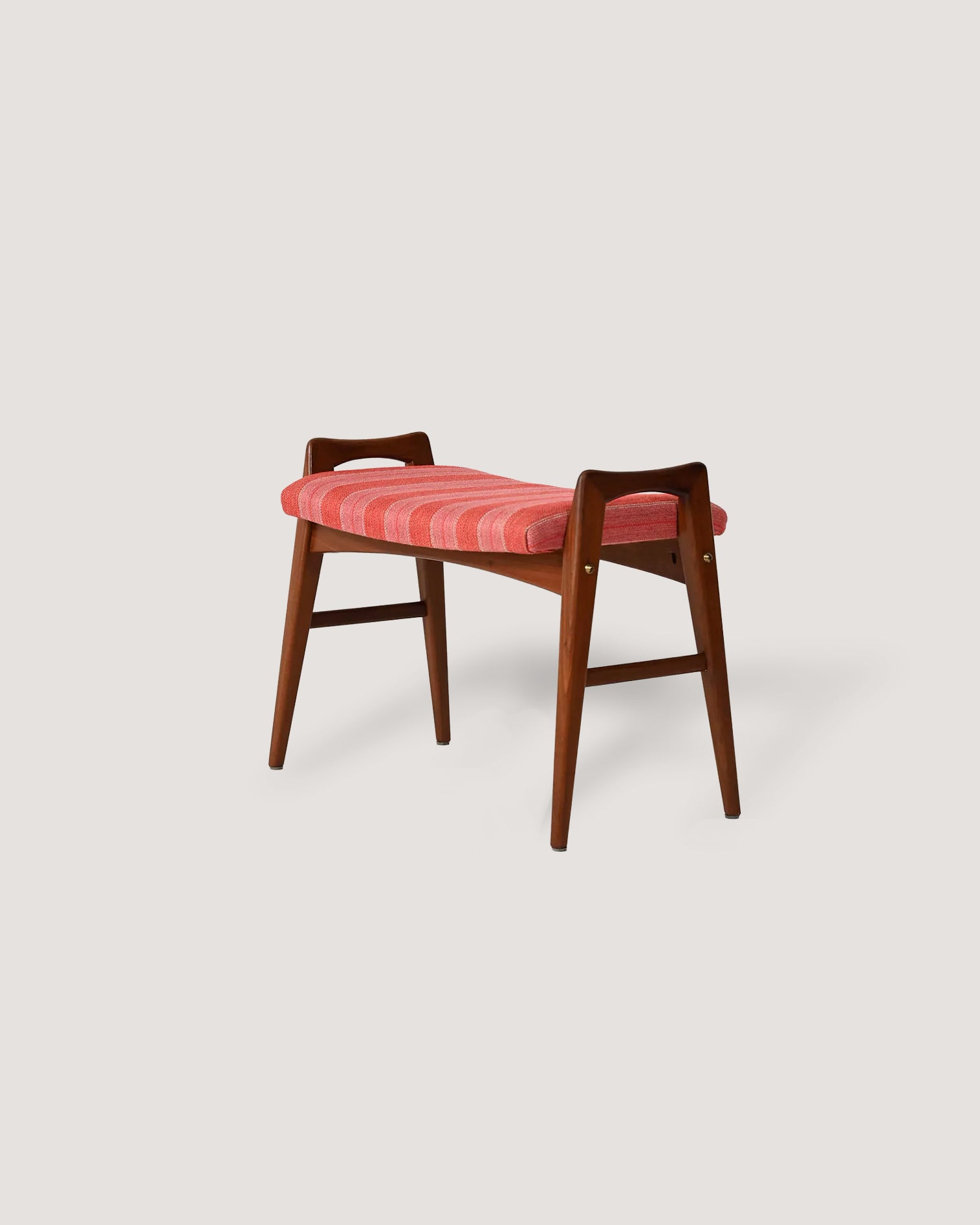 Sgabello scandinavo in teak di Svante Skogh