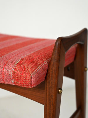 Sgabello scandinavo in teak di Svante Skogh 4
