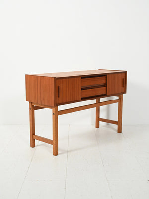 Mobiletto d’ingresso scandinavo anni Cinquanta-Sessanta 4