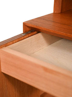Libreria scandinava con cabinet, anni 50/60 7