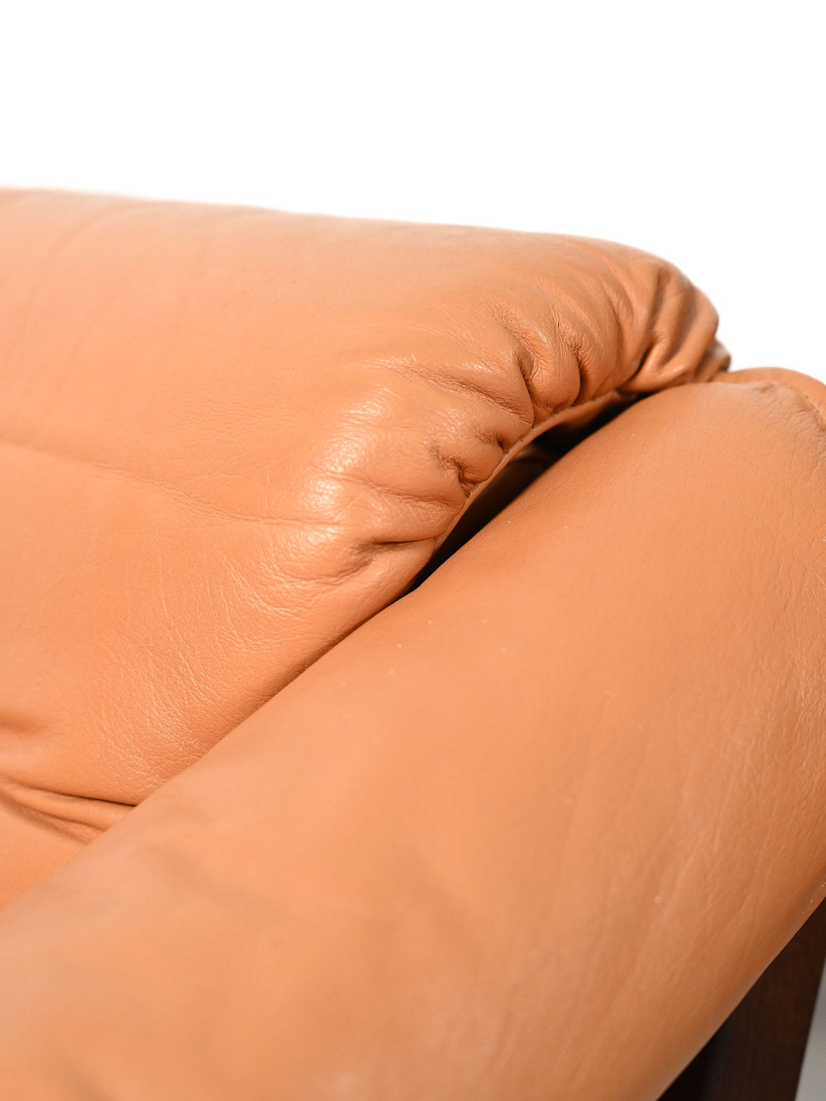 Coppia di poltrone scandinave anni Cinquanta in pelle