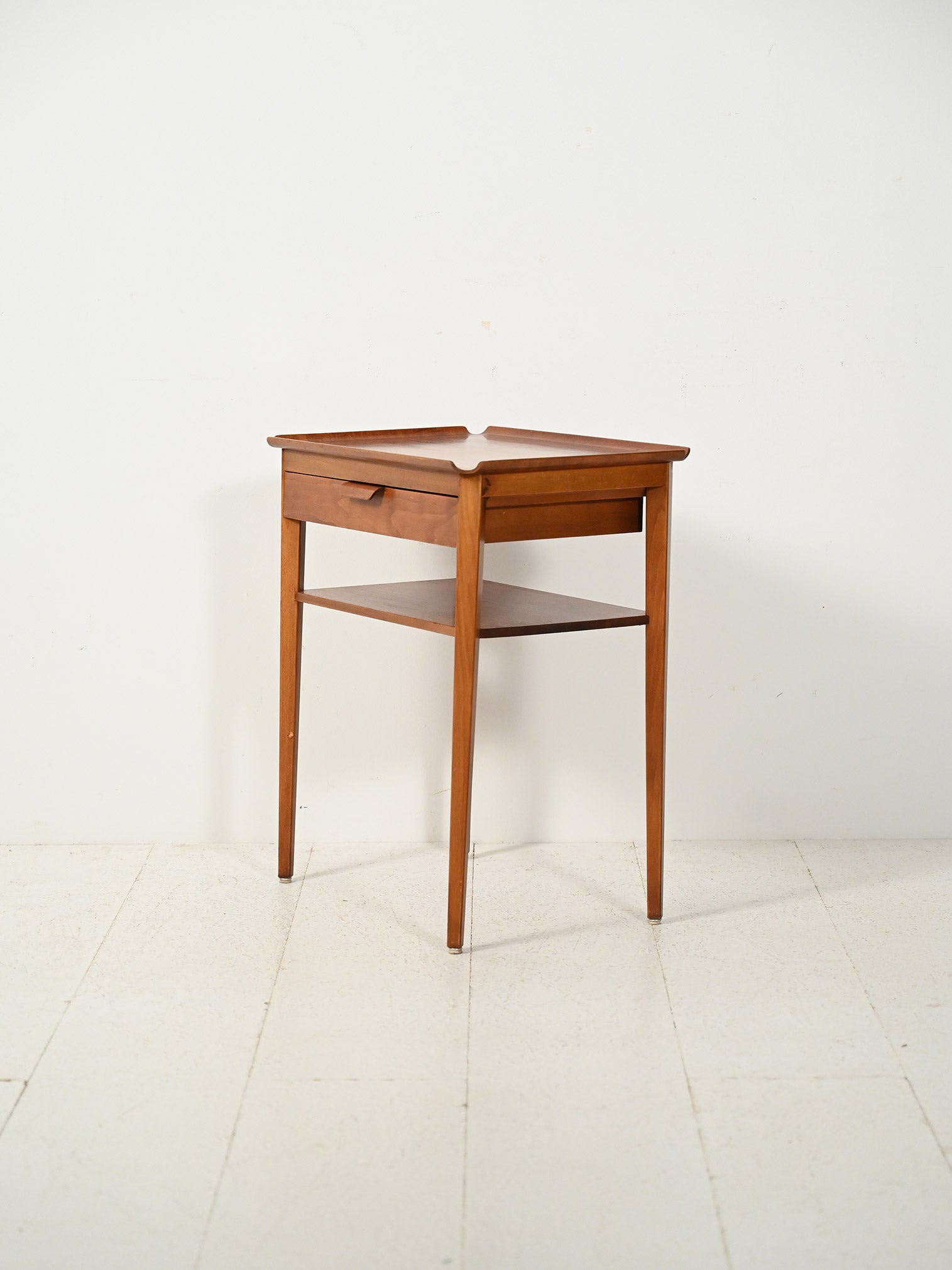 Comodino scandinavo in teak di Bertil Fridhagen 3