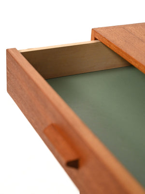 Comodino scandinavo in teak anni ’60 8