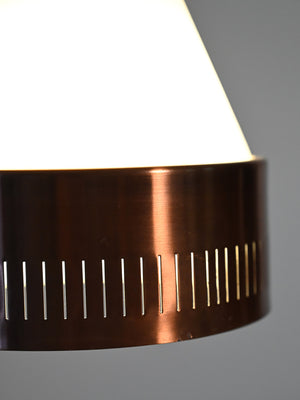 Lampada a sospensione scandinava con cerchio in rame 4