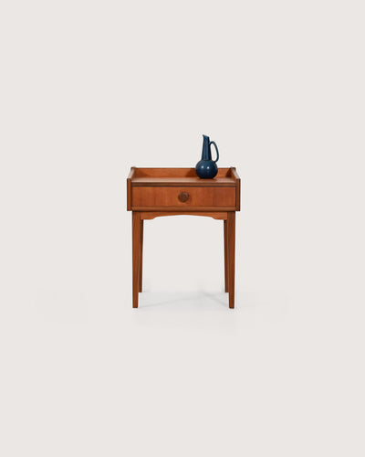 Comodino scandinavo anni ’50 in teak