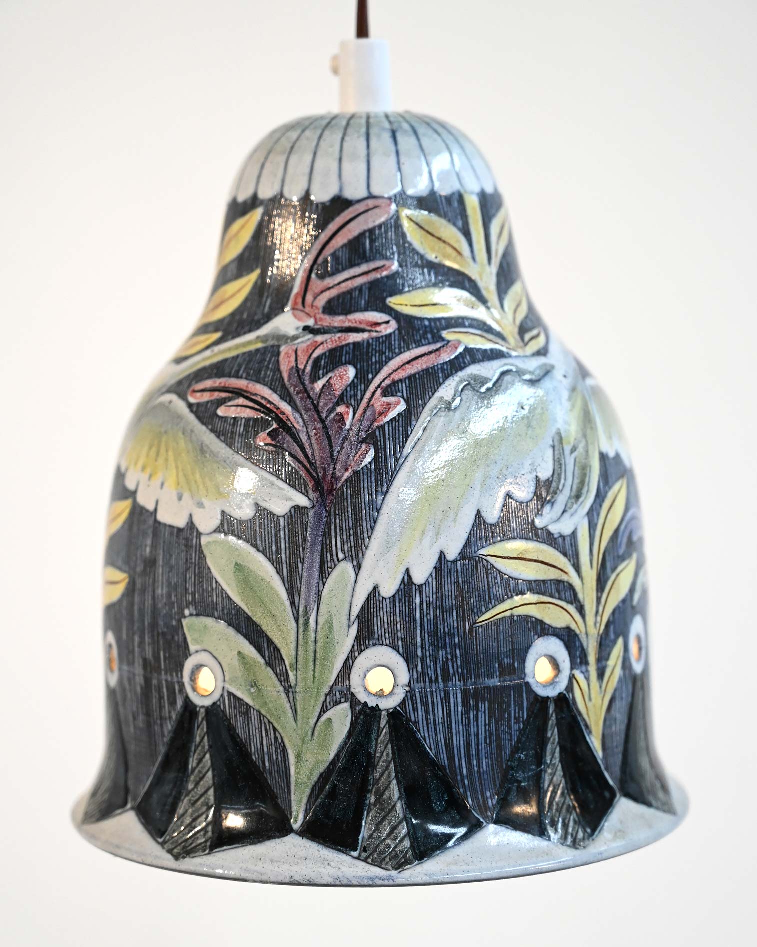 Coppia di lampade “Tilgmans” in gres smaltato, anni ’60 3