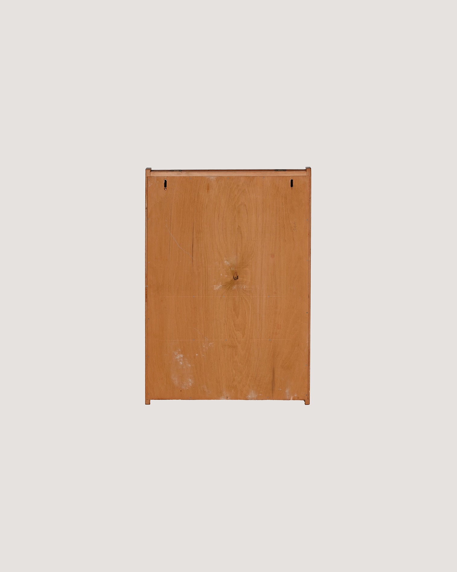 Specchio pensile in teak con vano contenitore, Scandinavia, anni '60