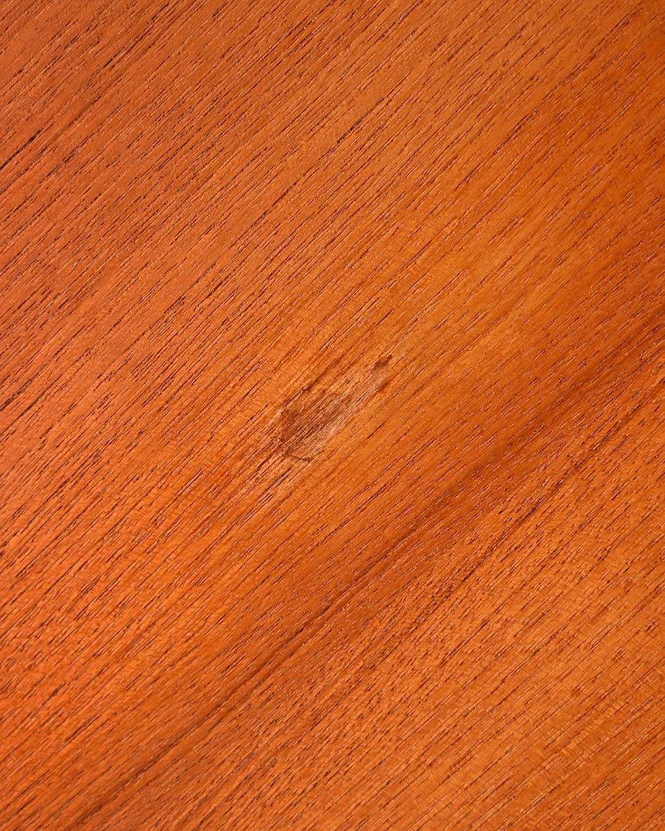 Scrivania con ribalta in teak anni ’60