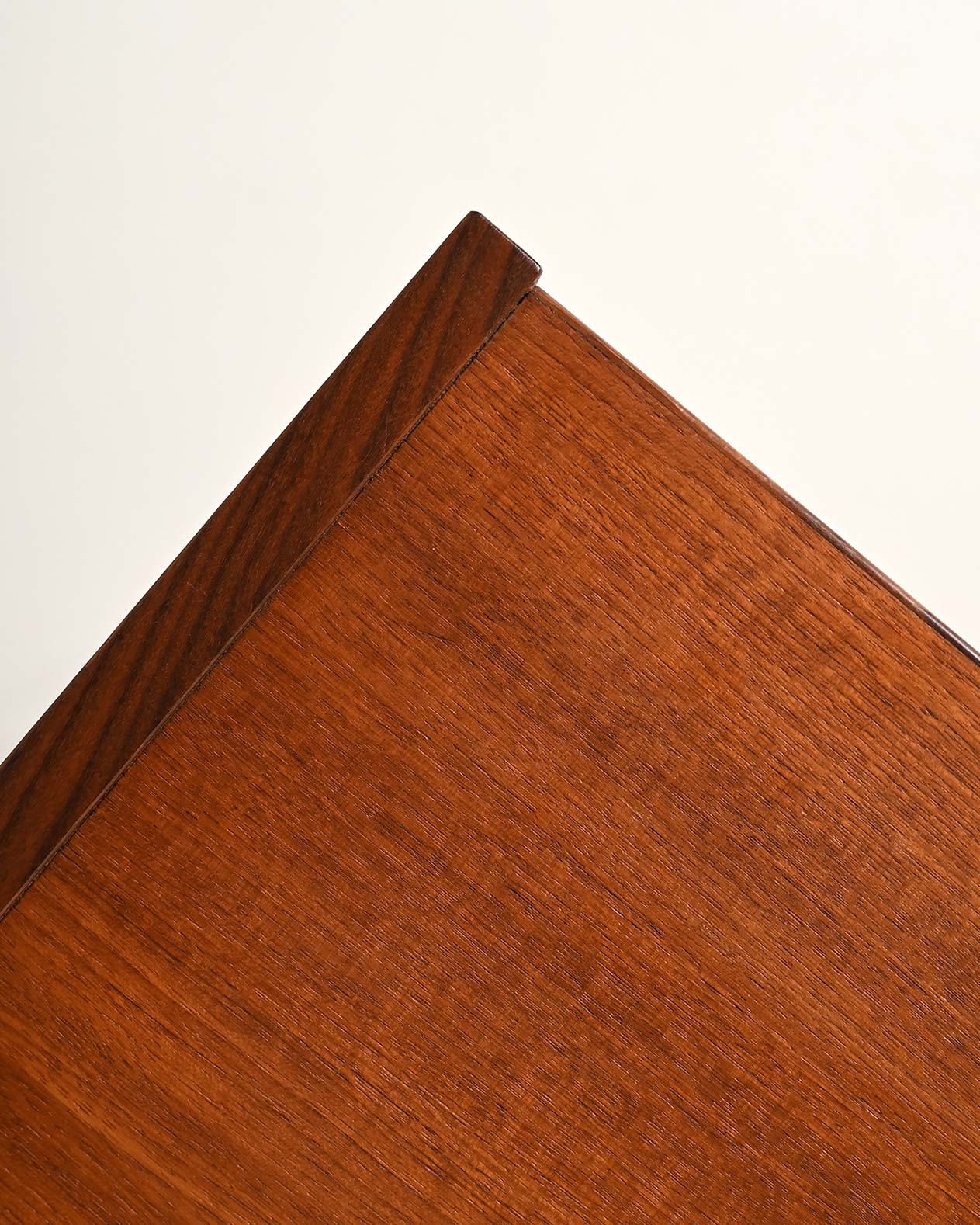 Tavolino rettangolare in teak, anni '60