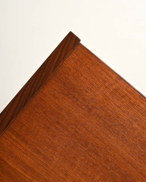 Tavolino rettangolare in teak, anni '60