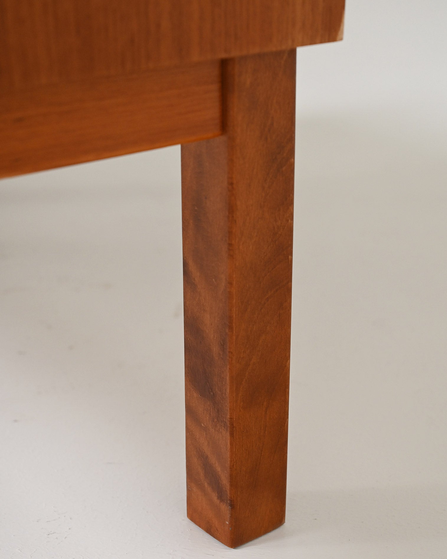 Tavolino rettangolare in teak, anni '60