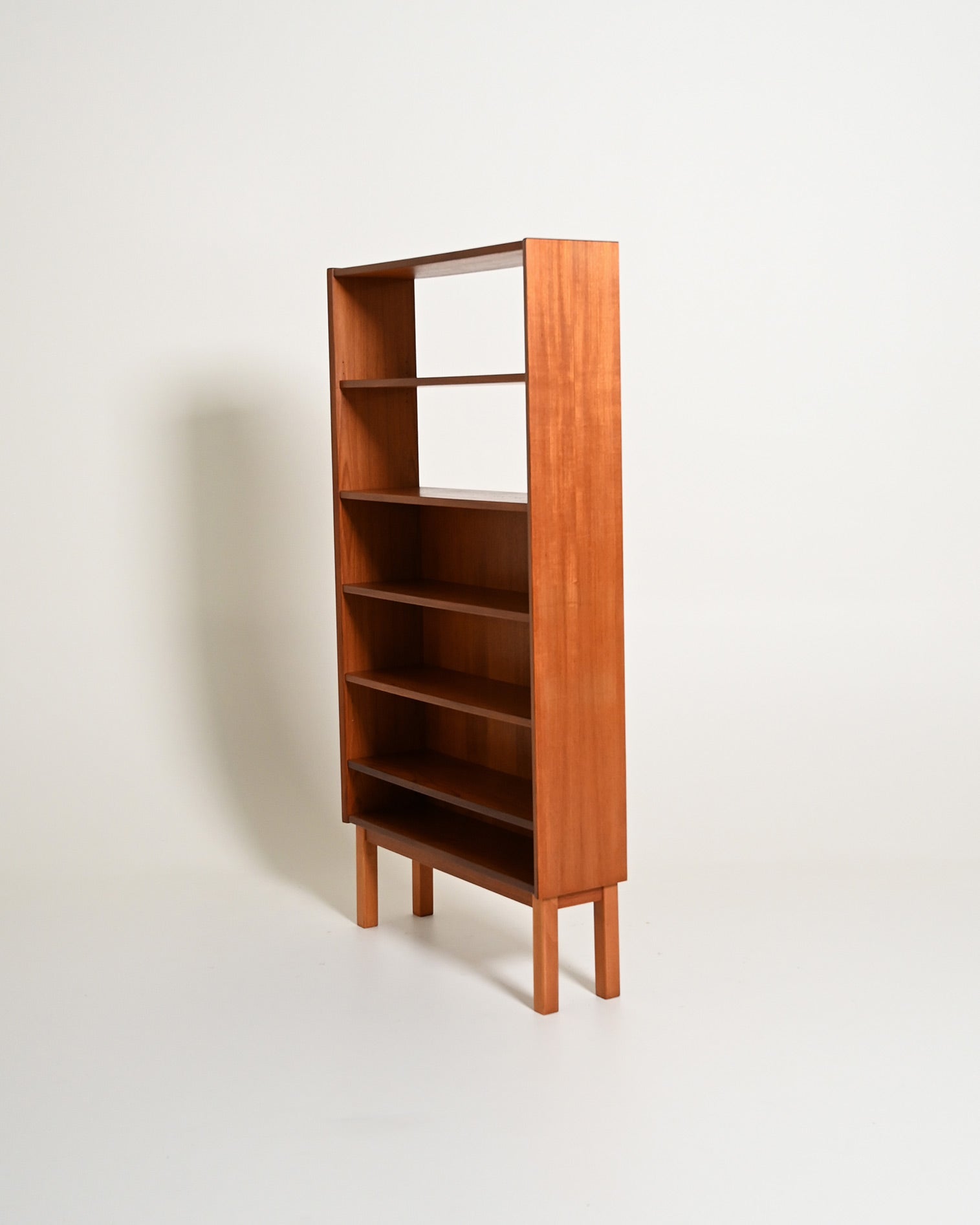 Libreria scandinava in teak, anni '60
