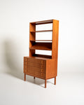 Libreria in teak di Bertil Fridhagen per Bodafors, anni ’50/’60