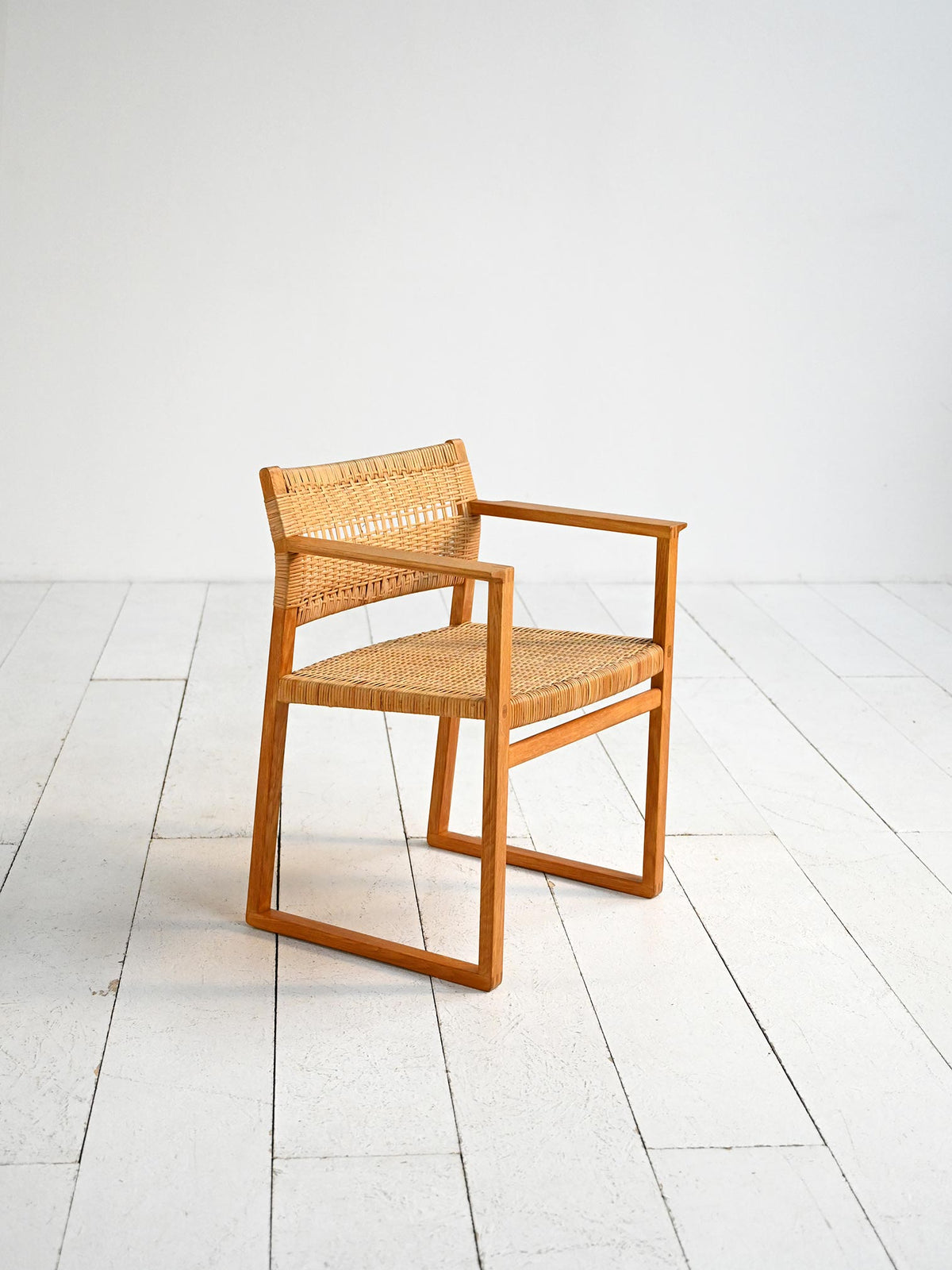 Sedie "modello BM62” di Børge Mogensen, anni ’50