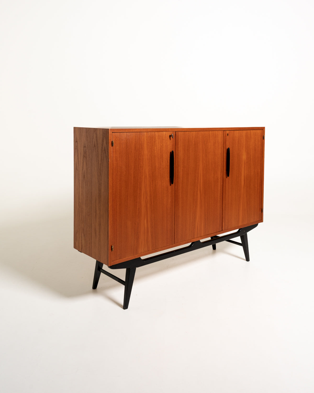 Highboard svedese “Casino” in teak, anni ’50