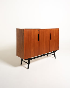 Highboard svedese “Casino” in teak, anni ’50