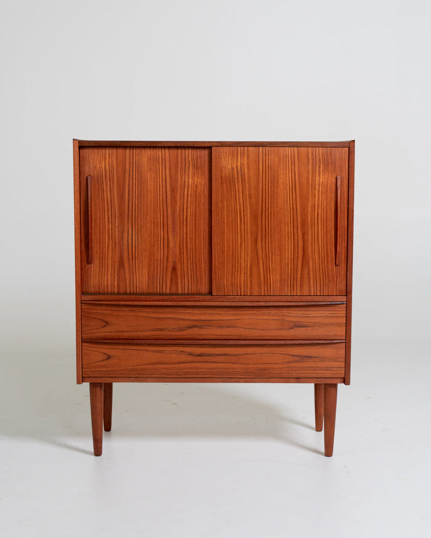 Highboard in teak, Danimarca, anni ’60