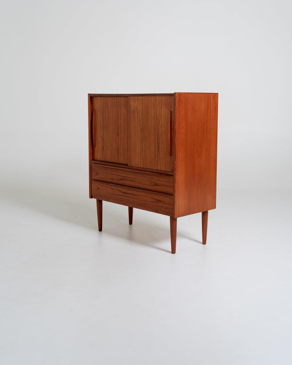 Highboard in teak, Danimarca, anni ’60