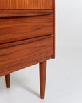 Highboard in teak, Danimarca, anni ’60