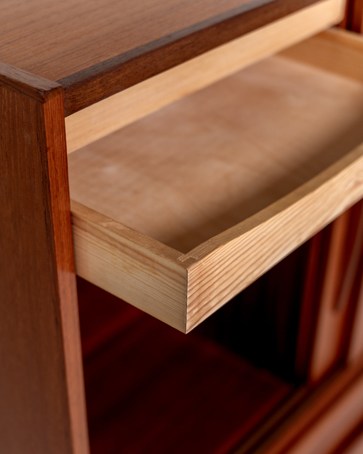 Highboard in teak, Danimarca, anni ’60
