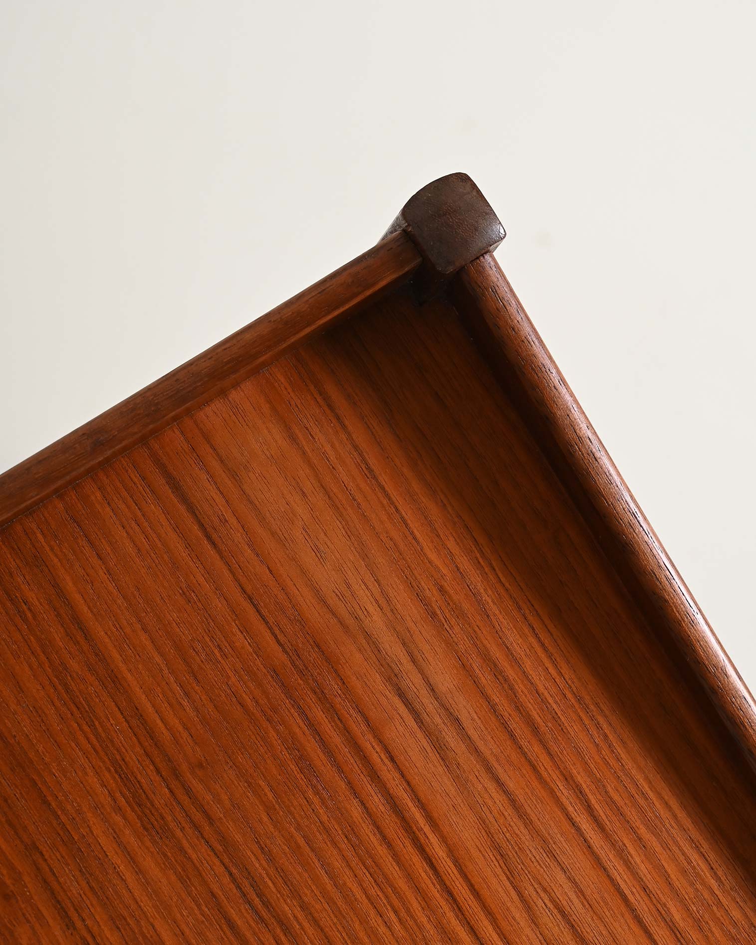 Carrello scandinavo in teak, anni '60