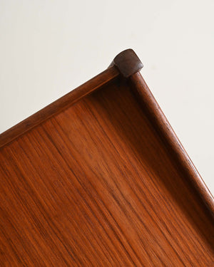 Carrello scandinavo in teak, anni '60
