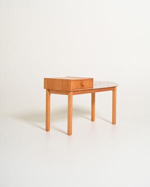 Gossip chair in rovere, anni '80