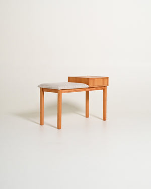 Gossip chair in rovere, anni '80