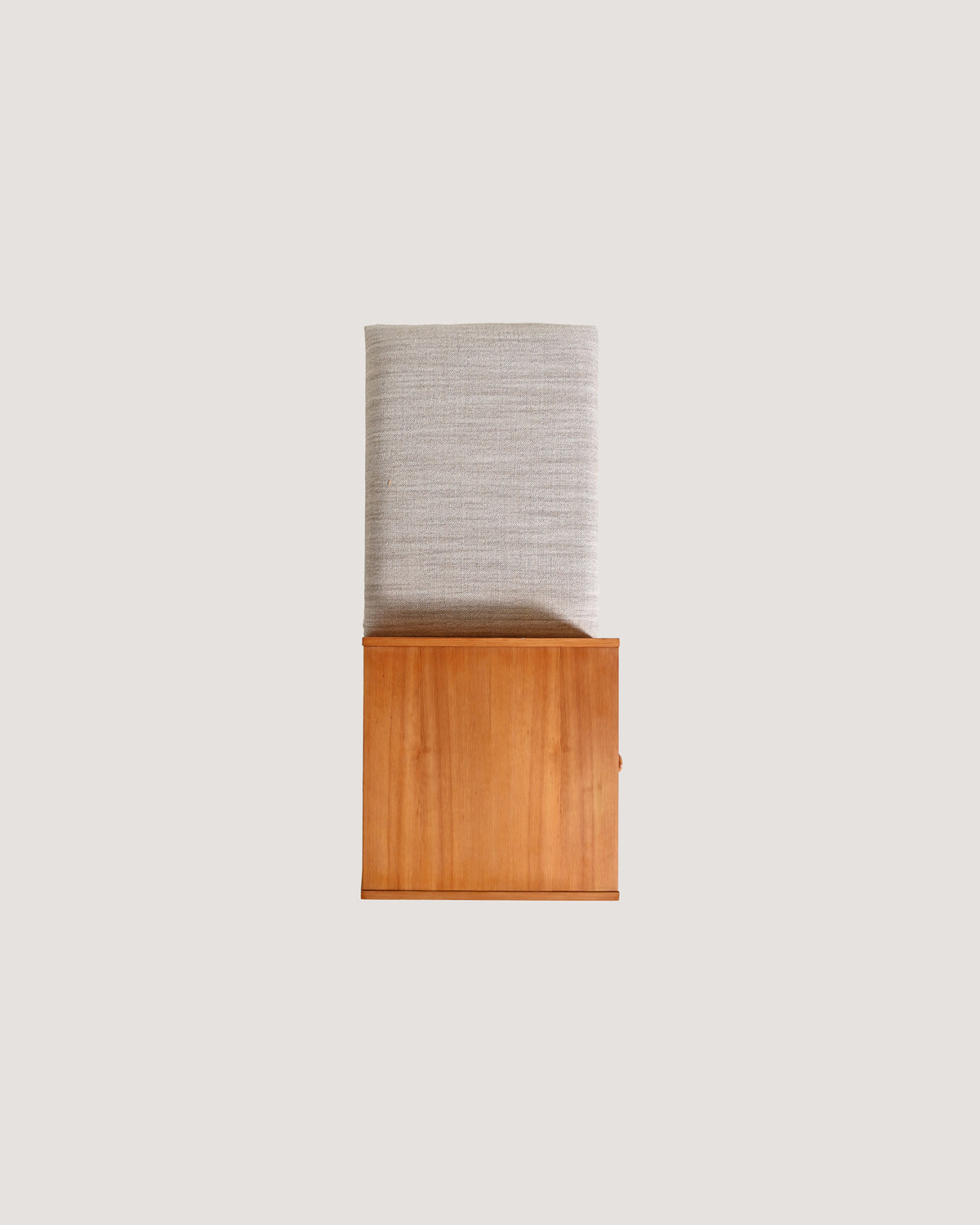 Gossip chair in rovere, anni '80