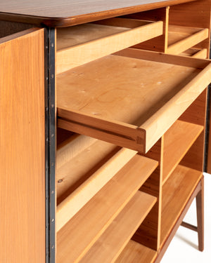 Cabinet in mogano di Svenska Möbelfabrikerna, anni ’40/’50