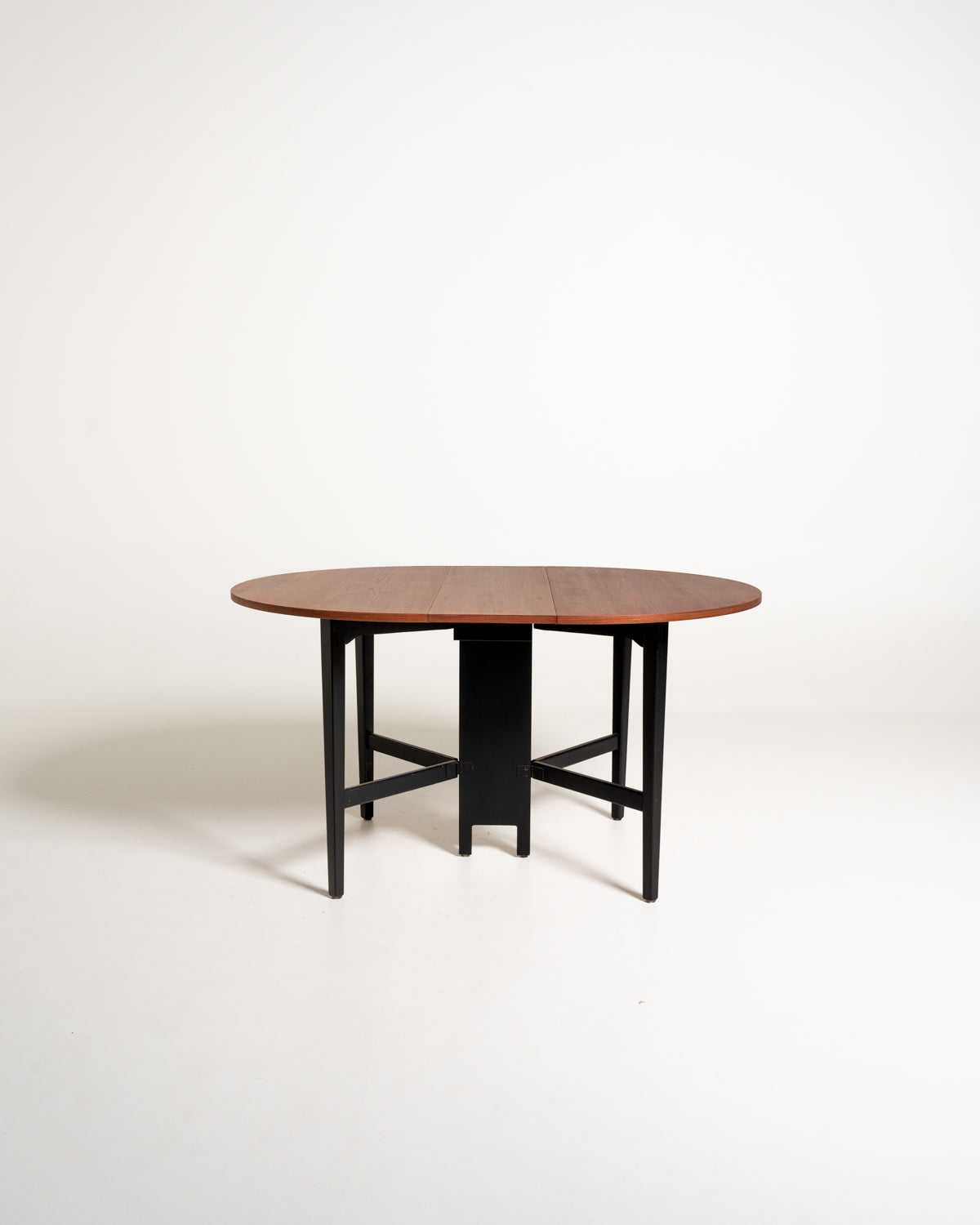 Tavolo pieghevole svedese “Slagbord” in teak, anni ’60