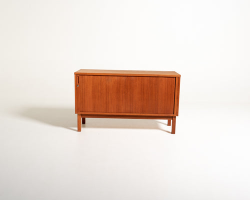 Sideboard a serranda orizzontale di Möbelindustrierna i Tierp AB, anni ’60