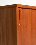 Sideboard a serranda orizzontale di Möbelindustrierna i Tierp AB, anni ’60