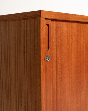 Sideboard a serranda orizzontale di Möbelindustrierna i Tierp AB, anni ’60