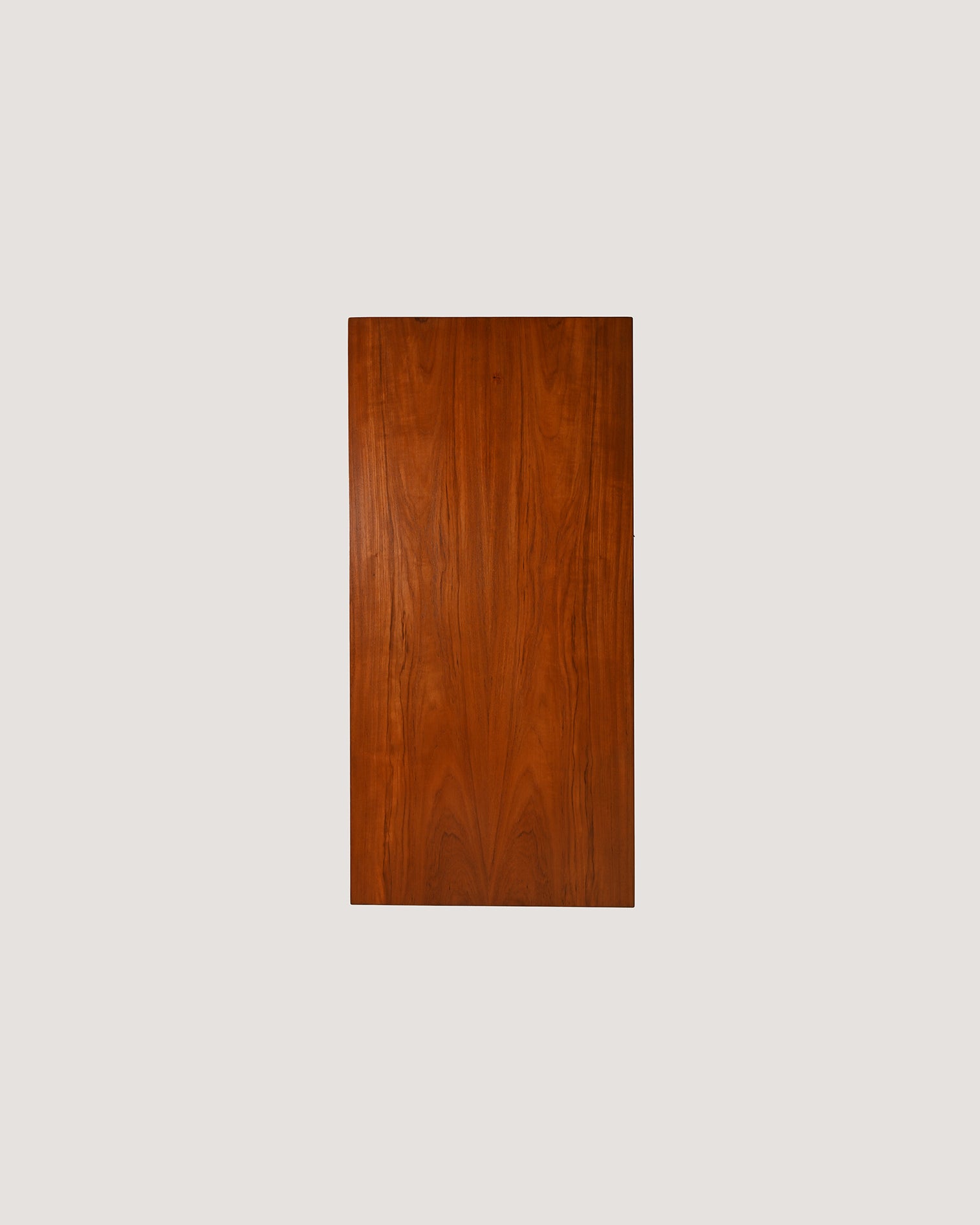 Scrivania scandinava in teak con sei cassetti, anni '60