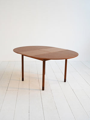 Tavolo con allunga in teak Karl Andersson & Söner anni ’60 4