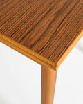 Tavolo da pranzo allungabile in faggio con top in laminato, Svezia, anni ’50-’60