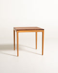 Tavolino Gemla in teak e rovere