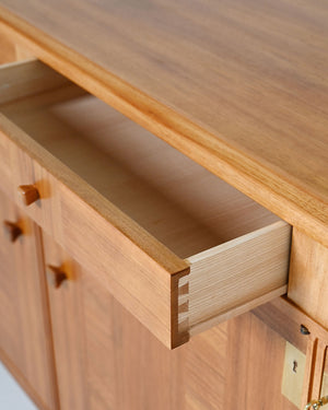 Sideboard "Ambassadör" di Carl Malmsten per Åfors Möbelfabrik, anni '50