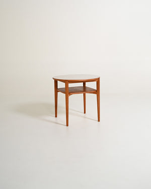 Tavolino in rovere e laminato, Ferdinand Lundqvist, anni '50-'60