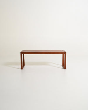 Panca in teak scandinava, anni '60