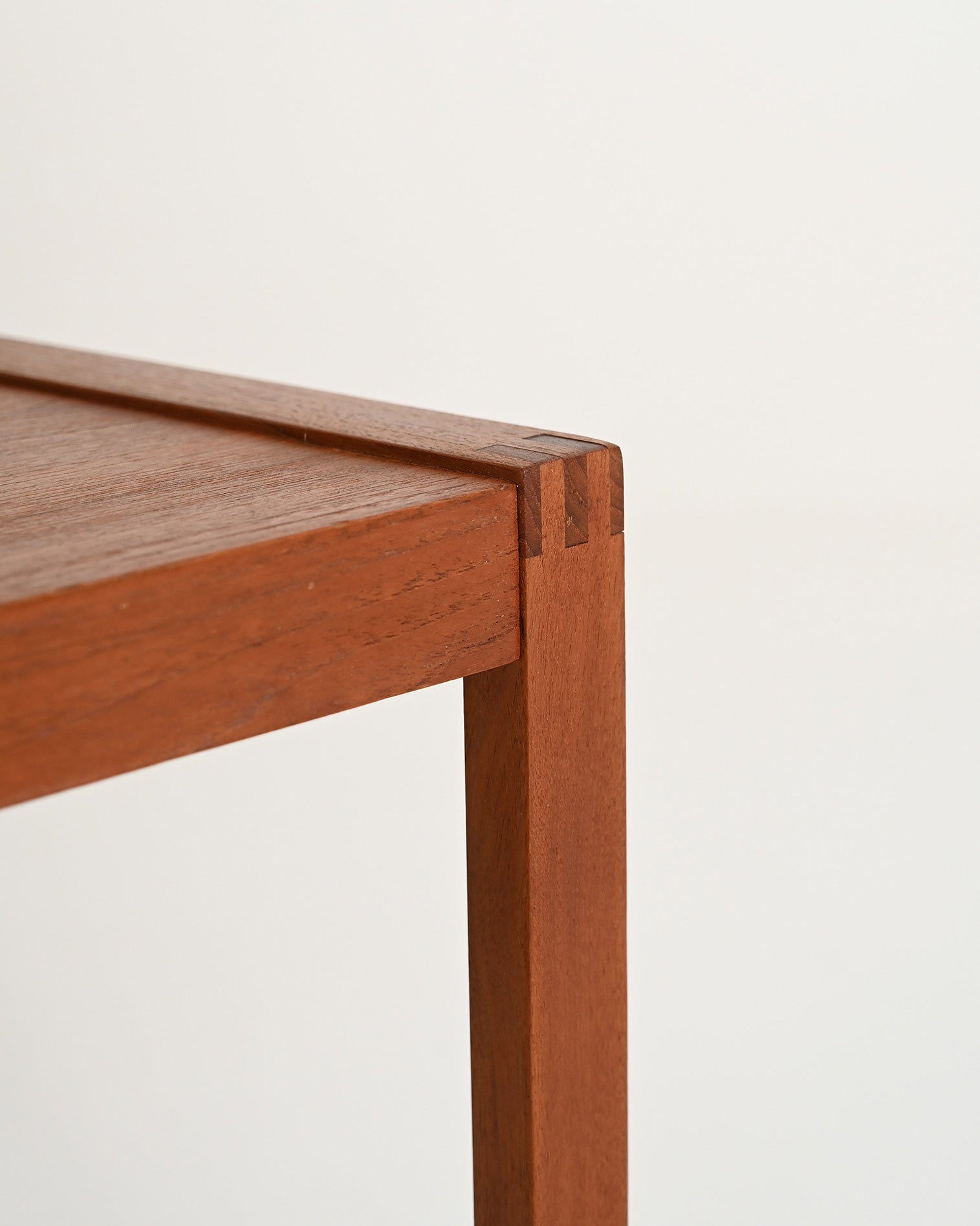 Panca in teak scandinava, anni '60