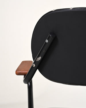 Sedia in teak di design scandinavo, anni '50