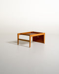 Comodino “Nikko” in teak e rovere di Yngvar Sandström per NK, Svezia, anni '60