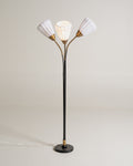 Lampada da terra svedese a tre luci, anni ’50